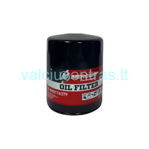 Originalus tepalo filtras Mercury V8 varikliams Originalus tepalo filtras Mercury V8 varikliams